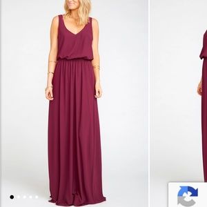 NWOT-Show me your MuMu Kendall Maxi Dress